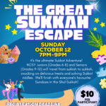 The Great Sukkah Escape