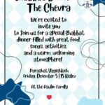 Shabbat Dinner - The Chevra (Boys Grades 6-9)