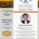 Machzikei Hadas Daytime Connections with Melissa Lantsman M.P.