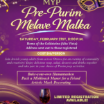 MYP Pre-Purim Melave Malka
