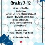 Shabbat Dinner Grades 7-11