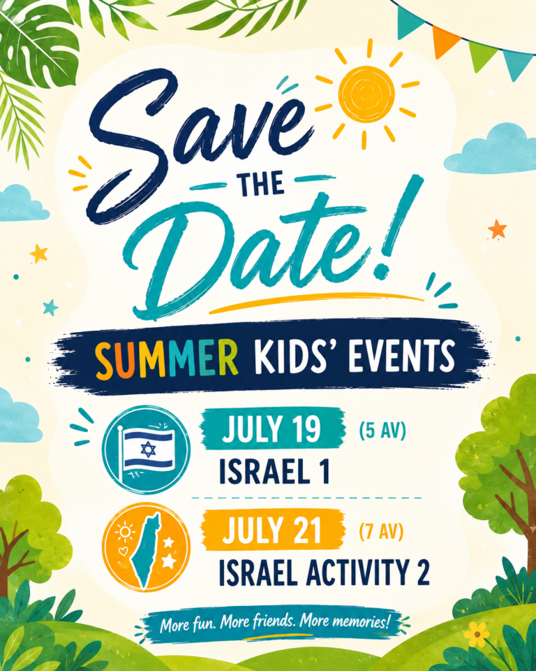 Save the date Kids