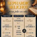 Three Nights of Sephardic Selichot